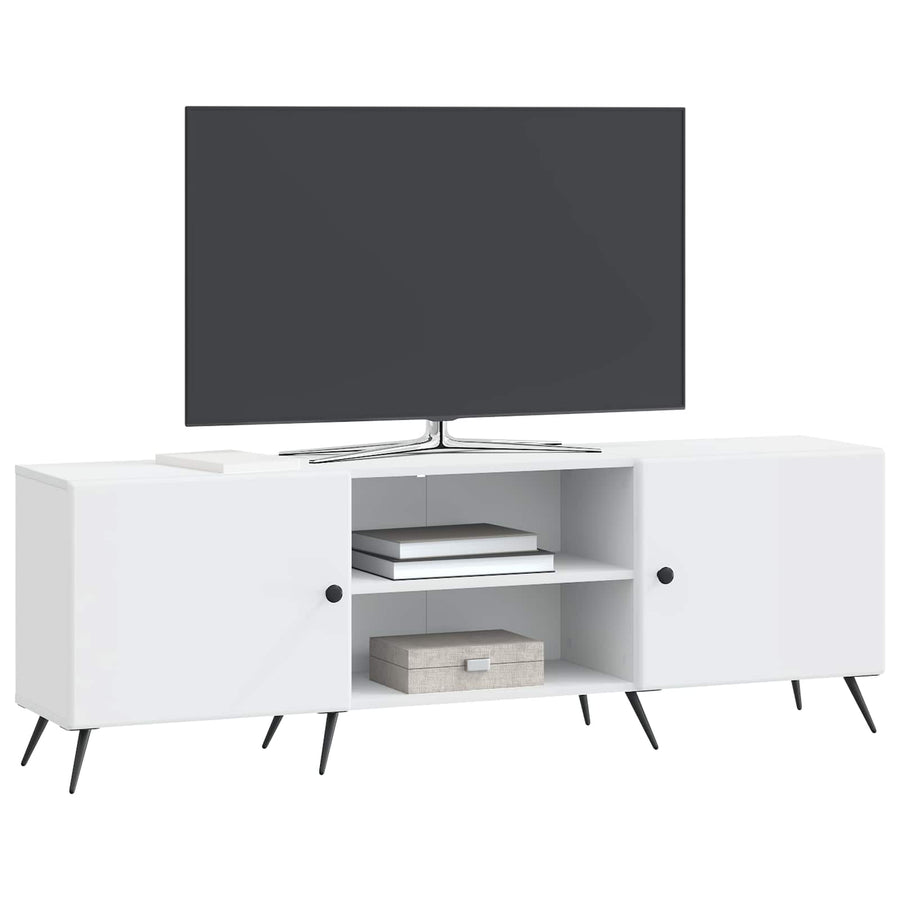 TV-kast Wit 150 x 31 x 50 cm Bewerkt hout