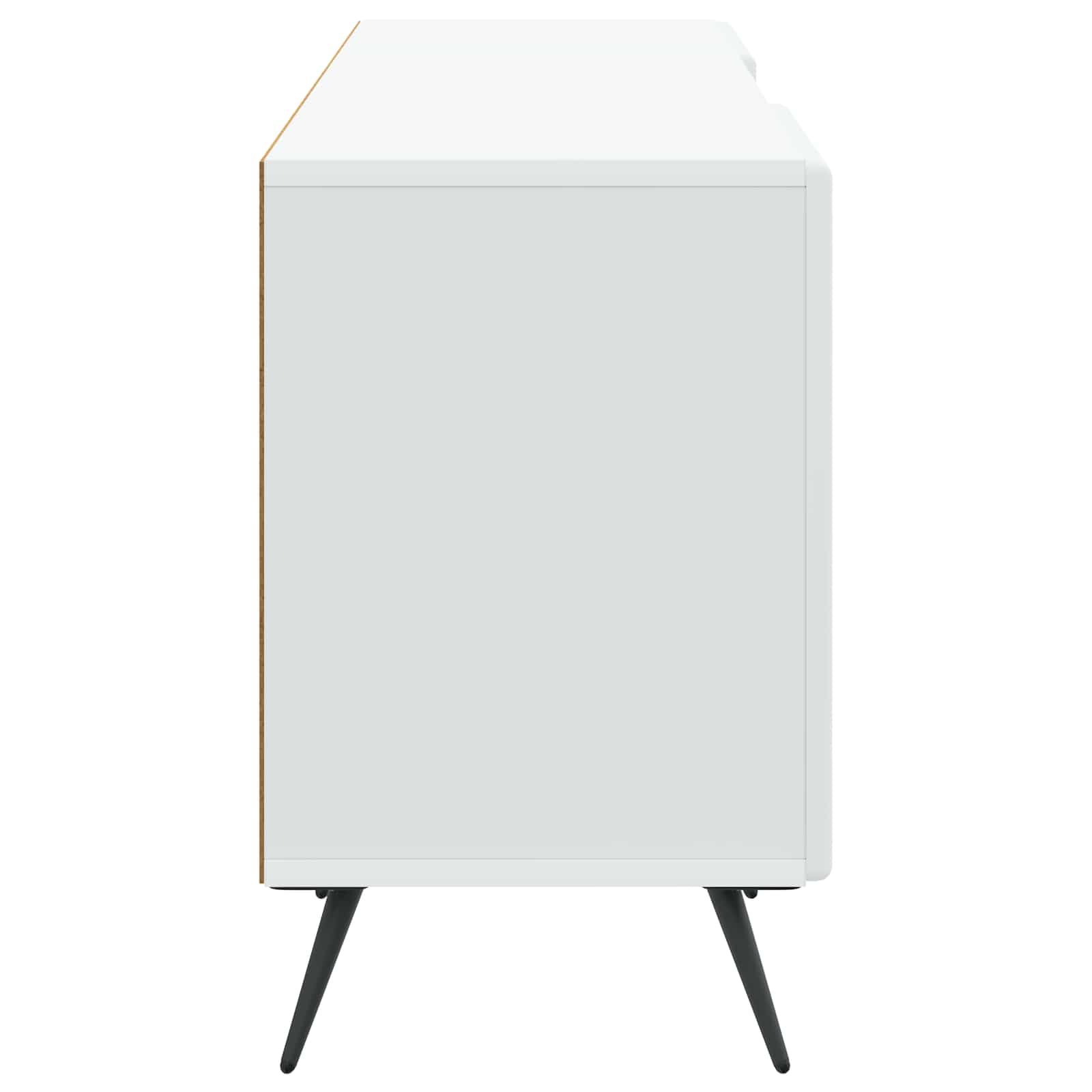 TV-kast Wit 150 x 31 x 50 cm Bewerkt hout