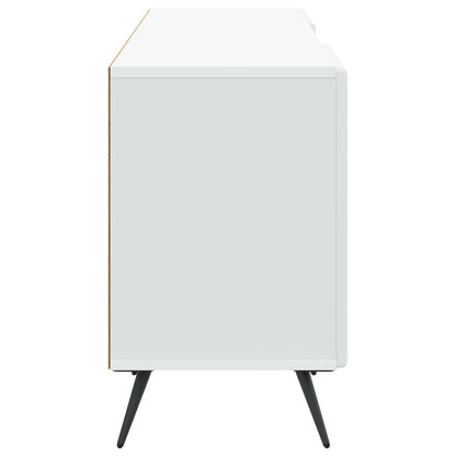 TV-kast Wit 150 x 31 x 50 cm Bewerkt hout
