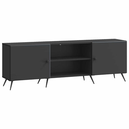 TV-kast Zwart 150 x 31 x 50 cm Bewerkt hout