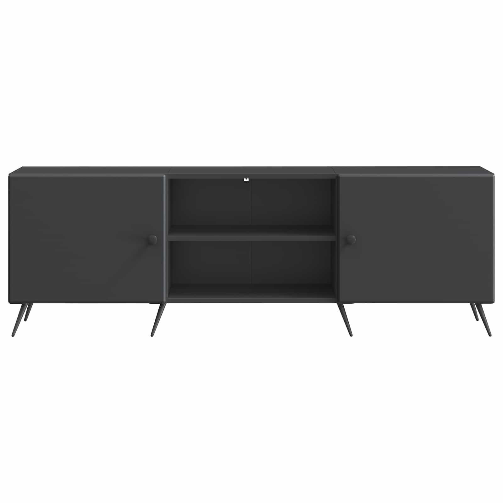 TV-kast Zwart 150 x 31 x 50 cm Bewerkt hout
