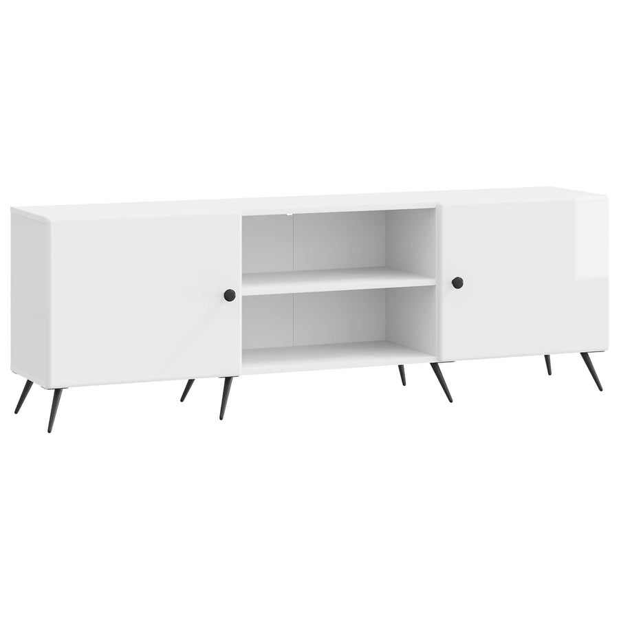 TV-kast Hoogglans Wit 150 x 31 x 50 cm Bewerkt hout