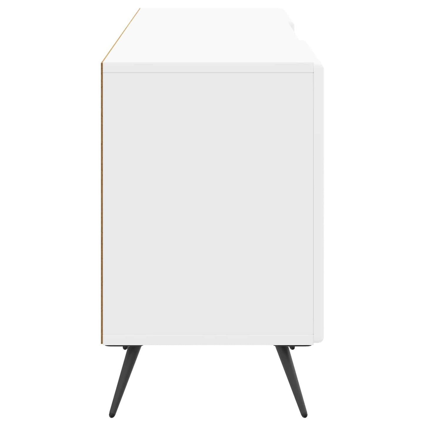 TV-kast Hoogglans Wit 150 x 31 x 50 cm Bewerkt hout