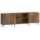 TV cabinet Smoked oak 150 x 31 x 50 cm Engineered wood