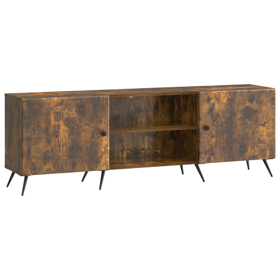 TV-kast Gerookt eiken 150 x 31 x 50 cm Bewerkt hout