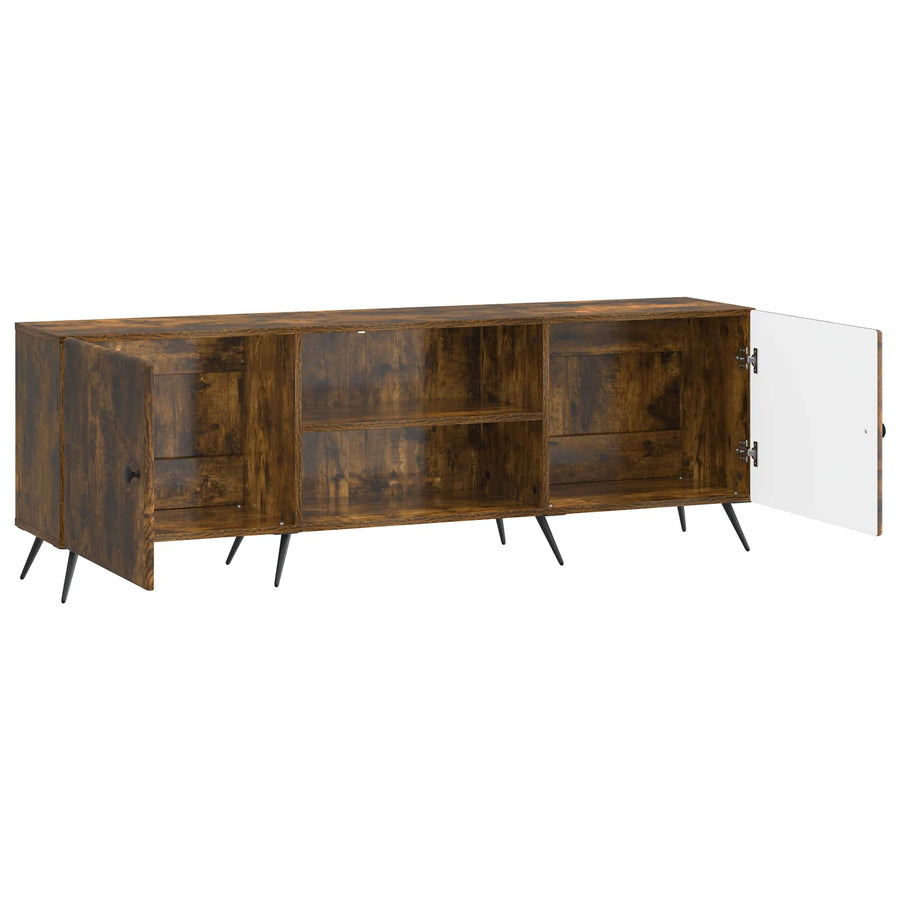 TV-kast Gerookt eiken 150 x 31 x 50 cm Bewerkt hout