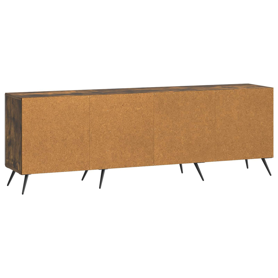 TV-kast Gerookt eiken 150 x 31 x 50 cm Bewerkt hout