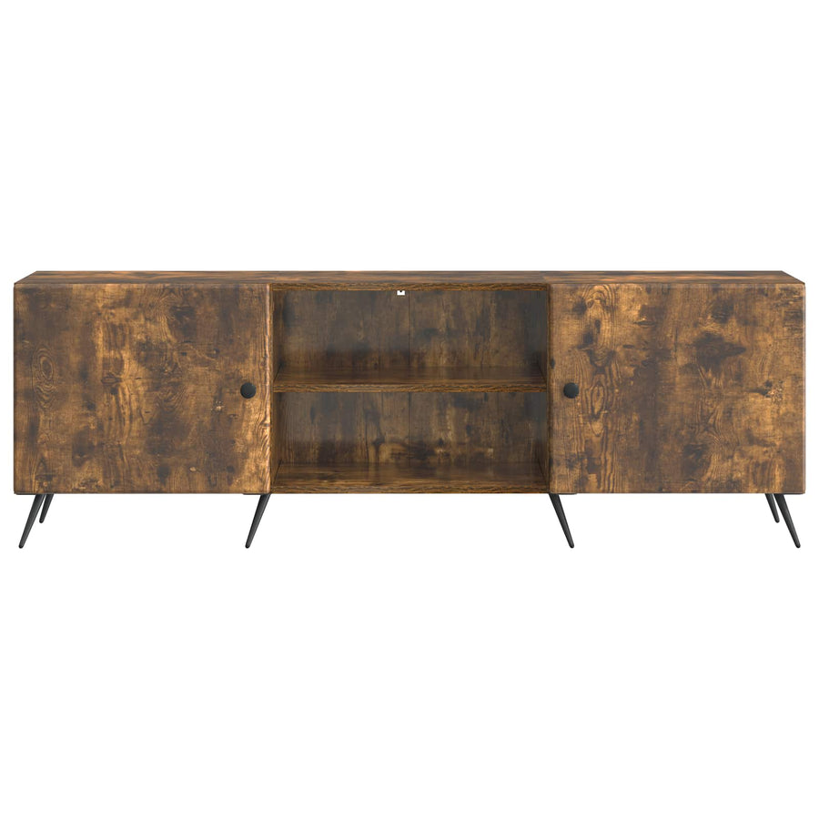 TV-kast Gerookt eiken 150 x 31 x 50 cm Bewerkt hout