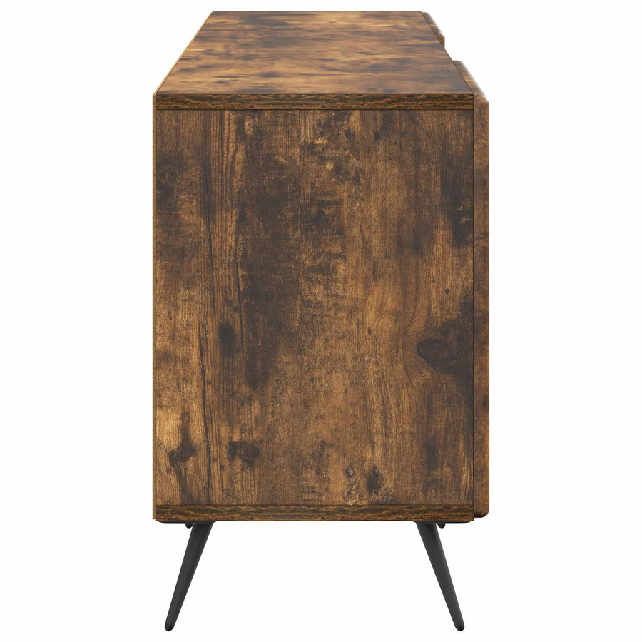 TV-kast Gerookt eiken 150 x 31 x 50 cm Bewerkt hout