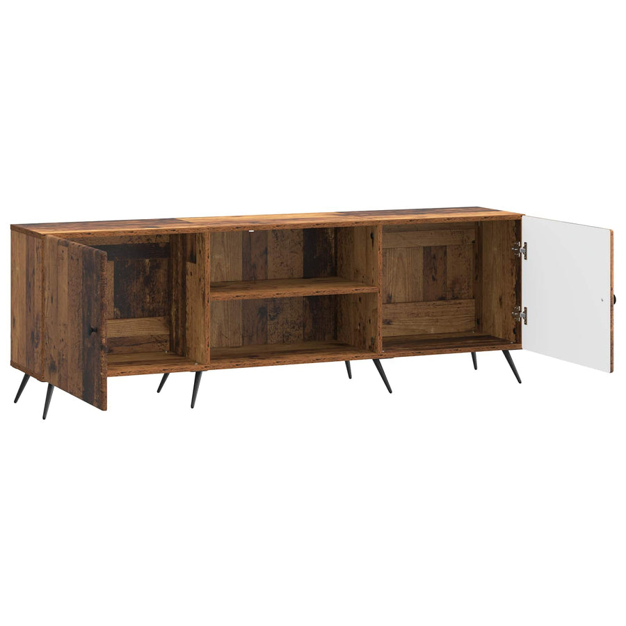 TV-kast Oud hout 150 x 31 x 50 cm Bewerkt hout