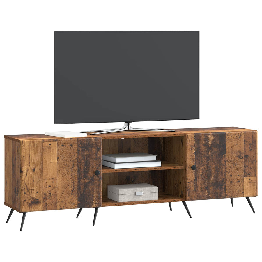 TV-kast Oud hout 150 x 31 x 50 cm Bewerkt hout