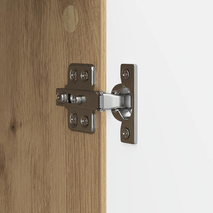TV-kast Artisanaal eiken 150 x 31 x 50 cm Bewerkt hout