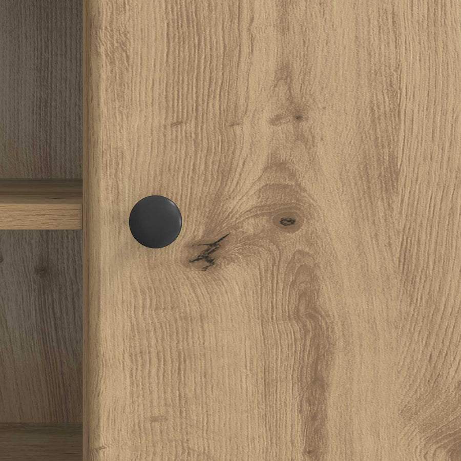 TV-kast Artisanaal eiken 150 x 31 x 50 cm Bewerkt hout