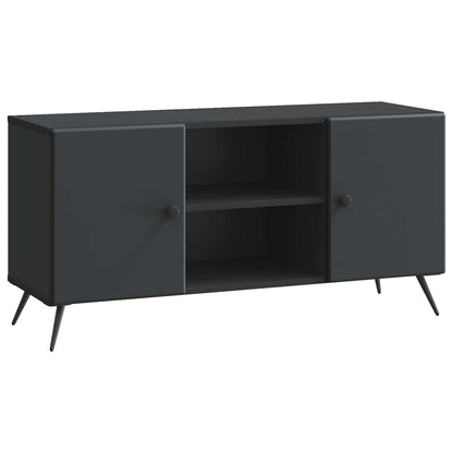 TV-kast Zwart 102 x 34,5 x 50 cm Bewerkt hout
