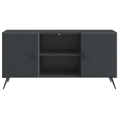 TV-kast Zwart 102 x 34,5 x 50 cm Bewerkt hout