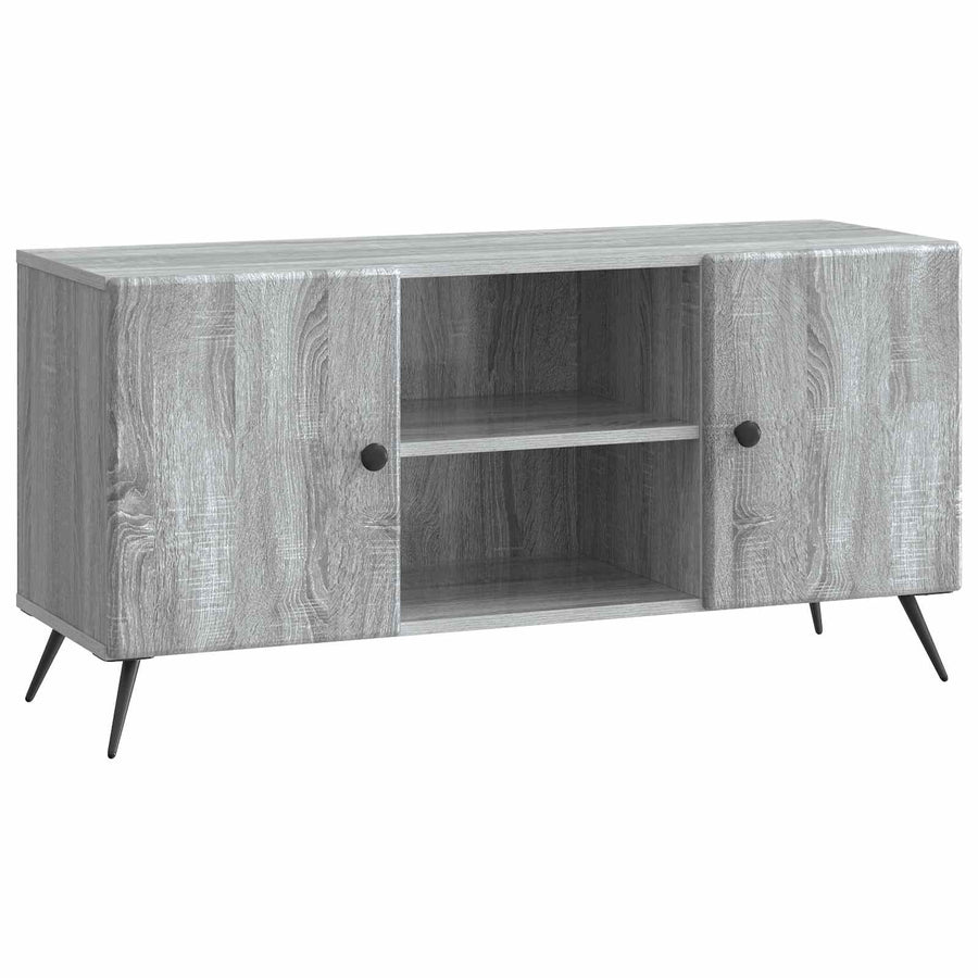 TV-kast Grijs sonoma 102 x 34,5 x 50 cm Bewerkt hout