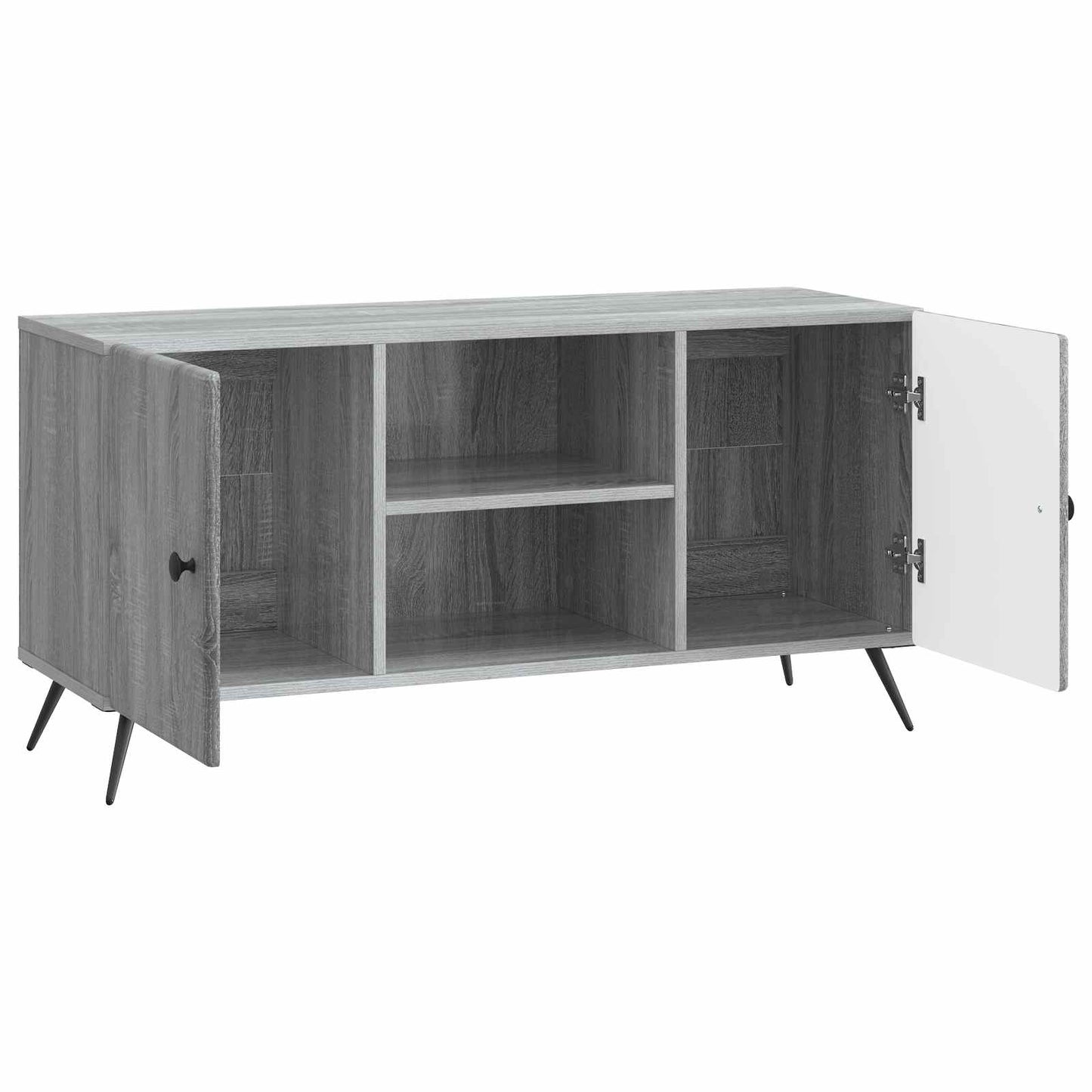 TV-kast Grijs sonoma 102 x 34,5 x 50 cm Bewerkt hout