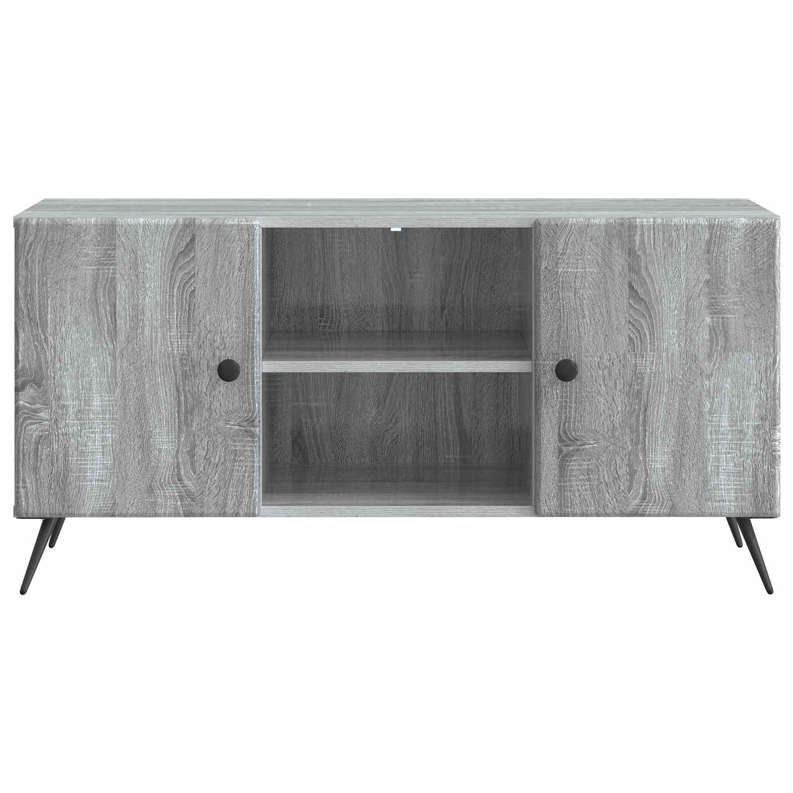 TV-kast Grijs sonoma 102 x 34,5 x 50 cm Bewerkt hout