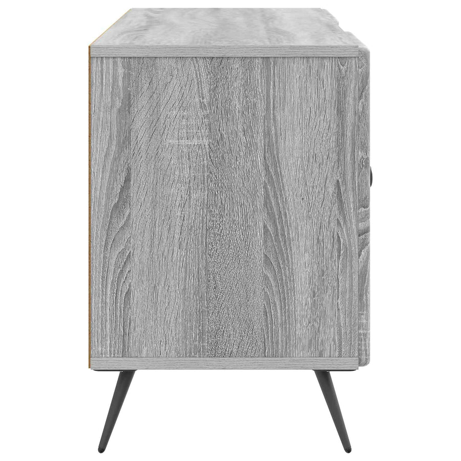 TV-kast Grijs sonoma 102 x 34,5 x 50 cm Bewerkt hout