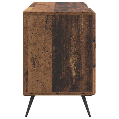 TV-kast Oud hout 102 x 34,5 x 50 cm Bewerkt hout
