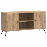 Tv-kast 102x34,5x50 cm bewerkt hout