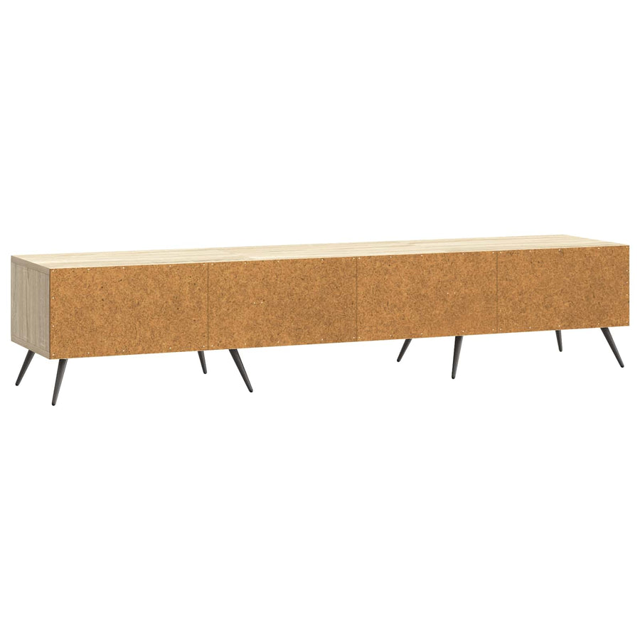 TV-kast met lade Sonoma Eiken 147 x 34,5 x 30 cm Bewerkt hout