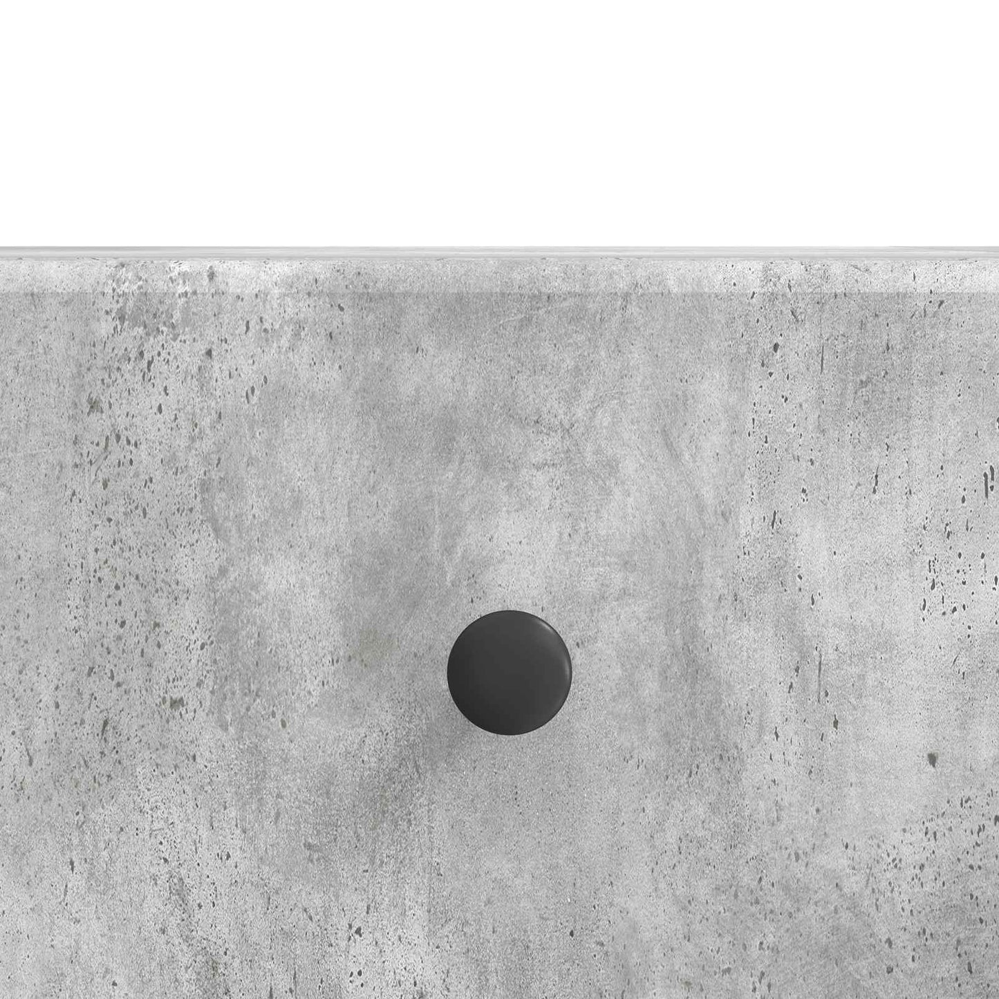 TV-kast met lade Betongrijs 147 x 34,5 x 30 cm Bewerkt hout