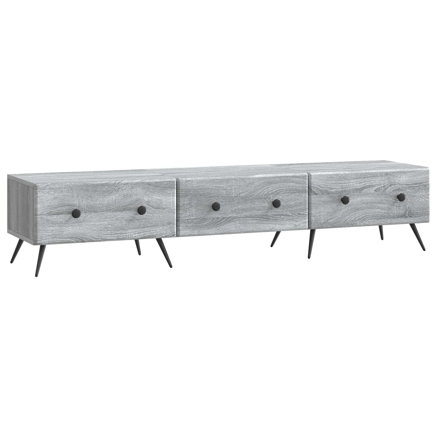 TV-kast met lade Grijs sonoma 147 x 34,5 x 30 cm Bewerkt hout