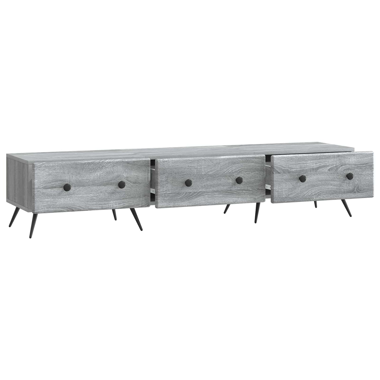 TV-kast met lade Grijs sonoma 147 x 34,5 x 30 cm Bewerkt hout