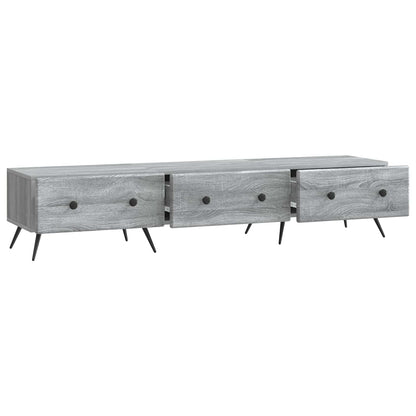 TV-kast met lade Grijs sonoma 147 x 34,5 x 30 cm Bewerkt hout