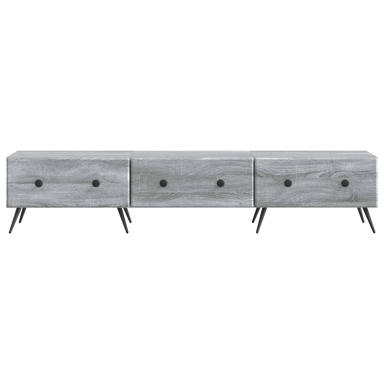 TV-kast met lade Grijs sonoma 147 x 34,5 x 30 cm Bewerkt hout