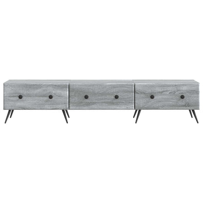 TV-kast met lade Grijs sonoma 147 x 34,5 x 30 cm Bewerkt hout