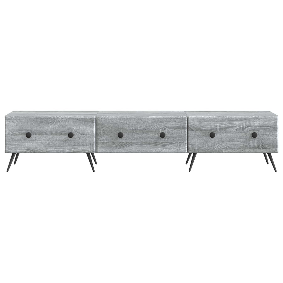 TV-kast met lade Grijs sonoma 147 x 34,5 x 30 cm Bewerkt hout
