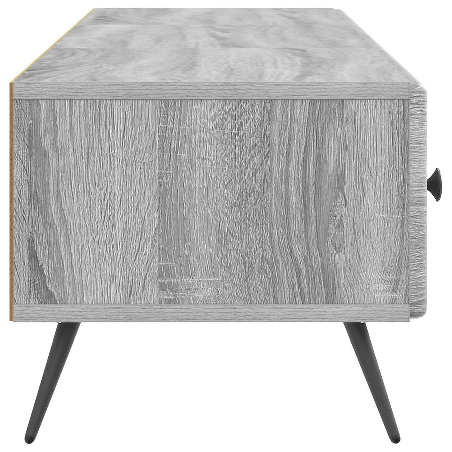 TV-kast met lade Grijs sonoma 147 x 34,5 x 30 cm Bewerkt hout