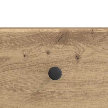 TV-kast Artisanaal eiken 147 x 34,5 x 30 cm Bewerkt hout