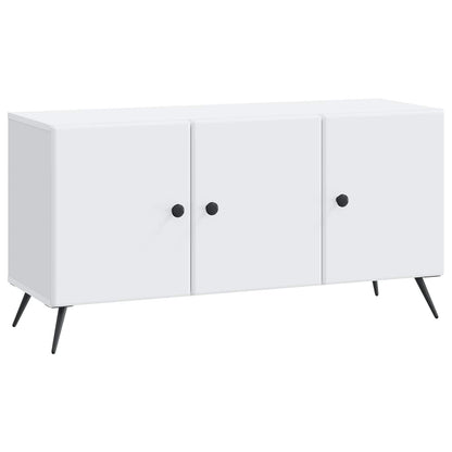TV-kast Wit 99 x 34,5 x 50 cm Bewerkt hout