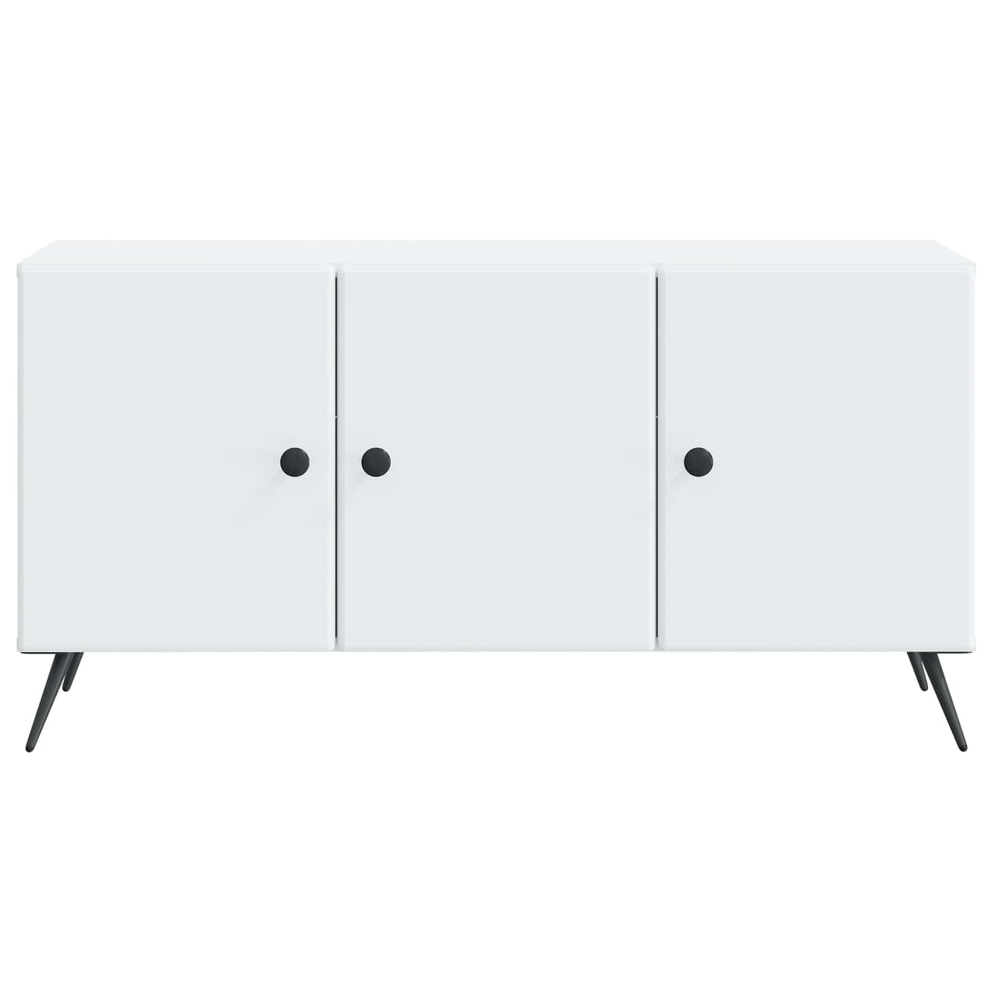TV-kast Wit 99 x 34,5 x 50 cm Bewerkt hout