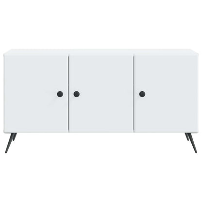 TV-kast Wit 99 x 34,5 x 50 cm Bewerkt hout