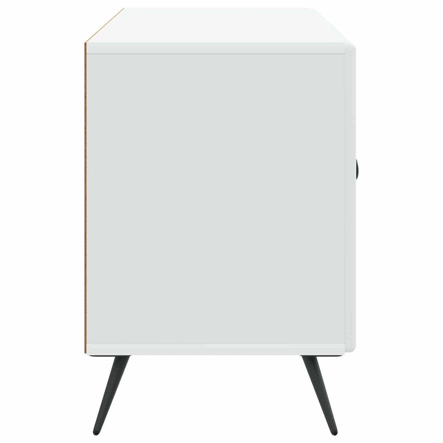 TV-kast Wit 99 x 34,5 x 50 cm Bewerkt hout