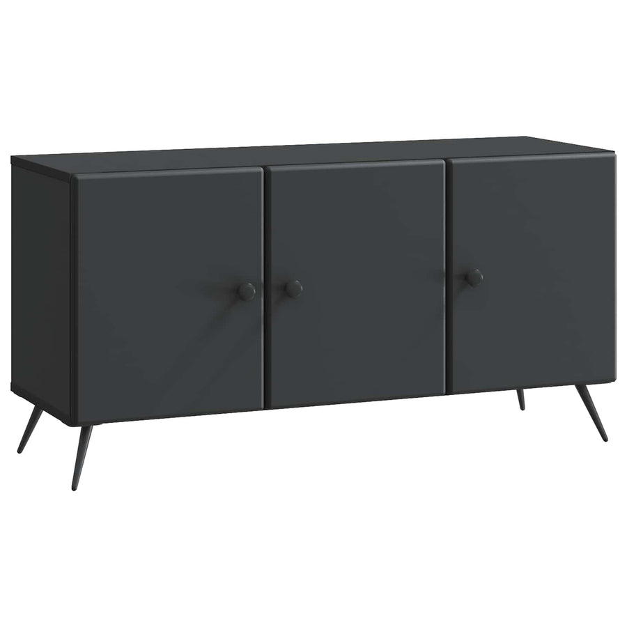 TV-kast Zwart 99 x 34,5 x 50 cm Bewerkt hout