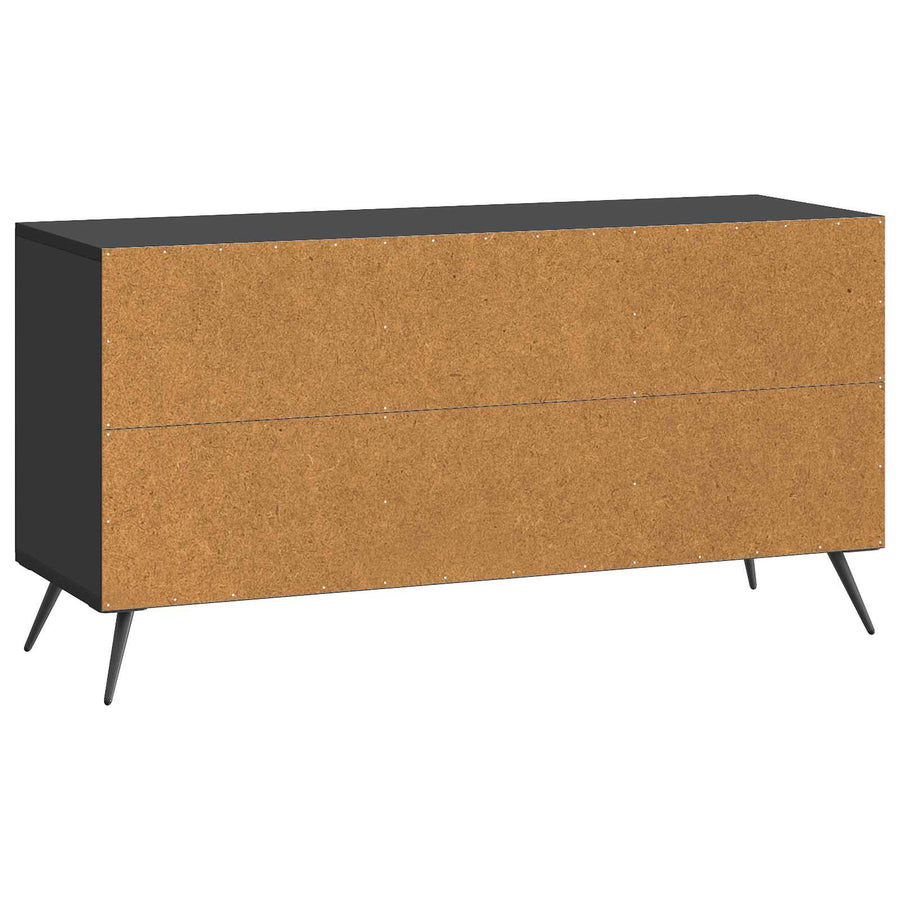 TV-kast Zwart 99 x 34,5 x 50 cm Bewerkt hout