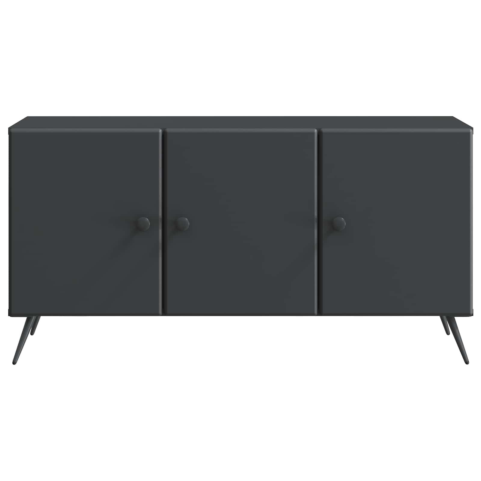 TV-kast Zwart 99 x 34,5 x 50 cm Bewerkt hout