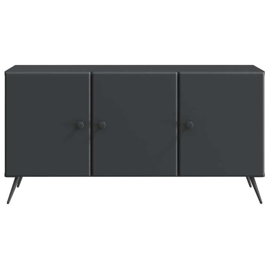 TV-kast Zwart 99 x 34,5 x 50 cm Bewerkt hout
