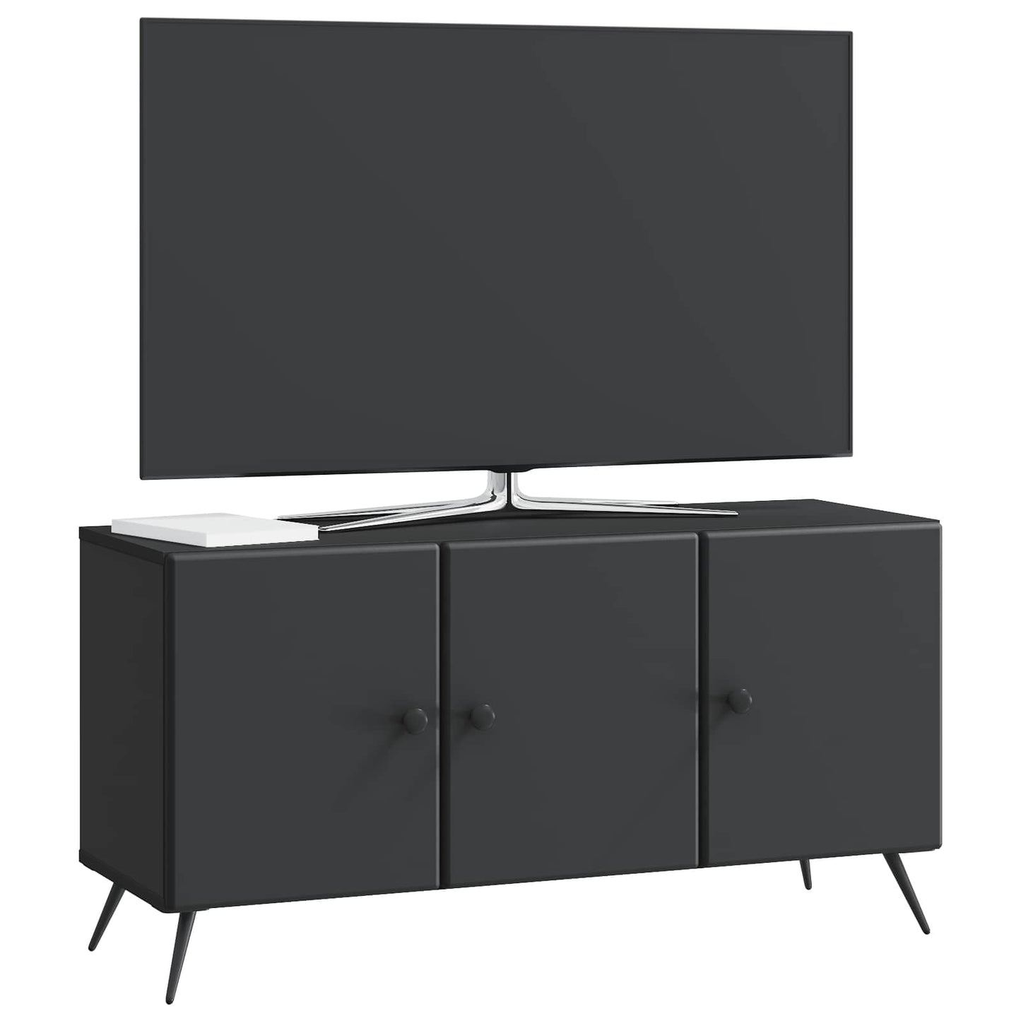 TV-kast Zwart 99 x 34,5 x 50 cm Bewerkt hout