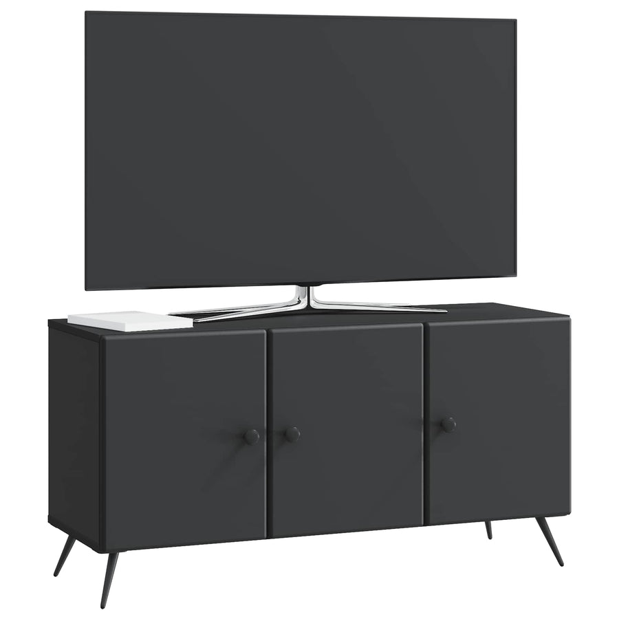 TV-kast Zwart 99 x 34,5 x 50 cm Bewerkt hout
