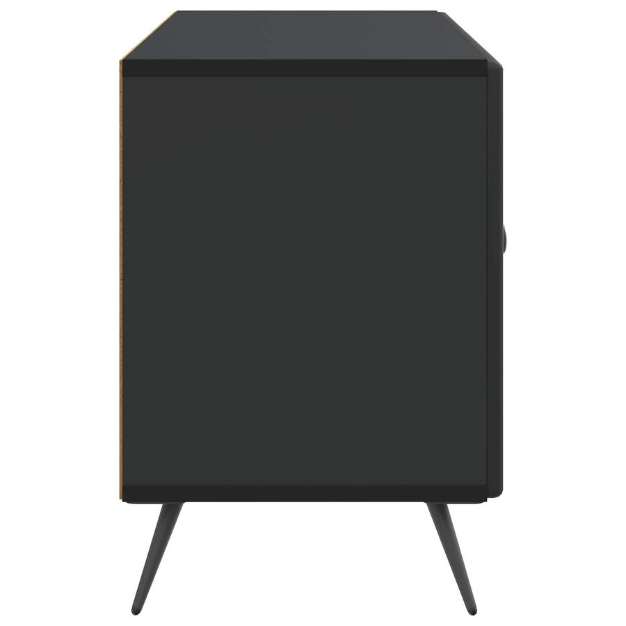 TV-kast Zwart 99 x 34,5 x 50 cm Bewerkt hout