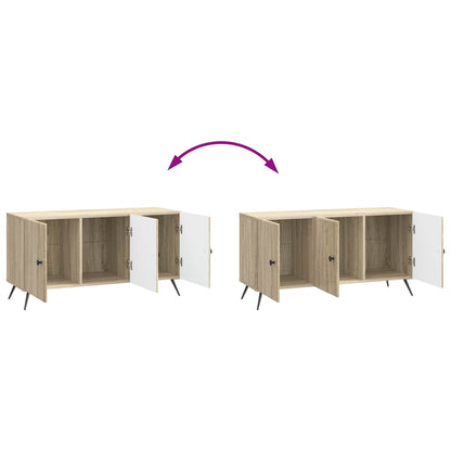 TV-kast Sonoma Eiken 99 x 34,5 x 50 cm Bewerkt hout