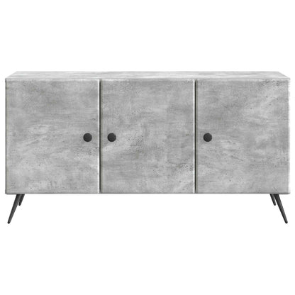 TV-kast Betongrijs 99 x 34,5 x 50 cm Bewerkt hout