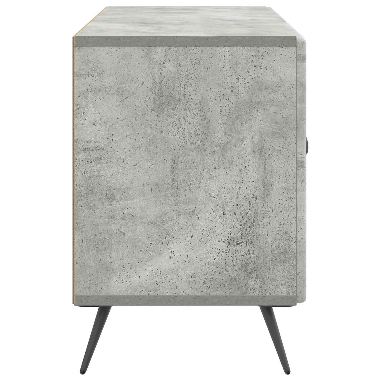 TV-kast Betongrijs 99 x 34,5 x 50 cm Bewerkt hout