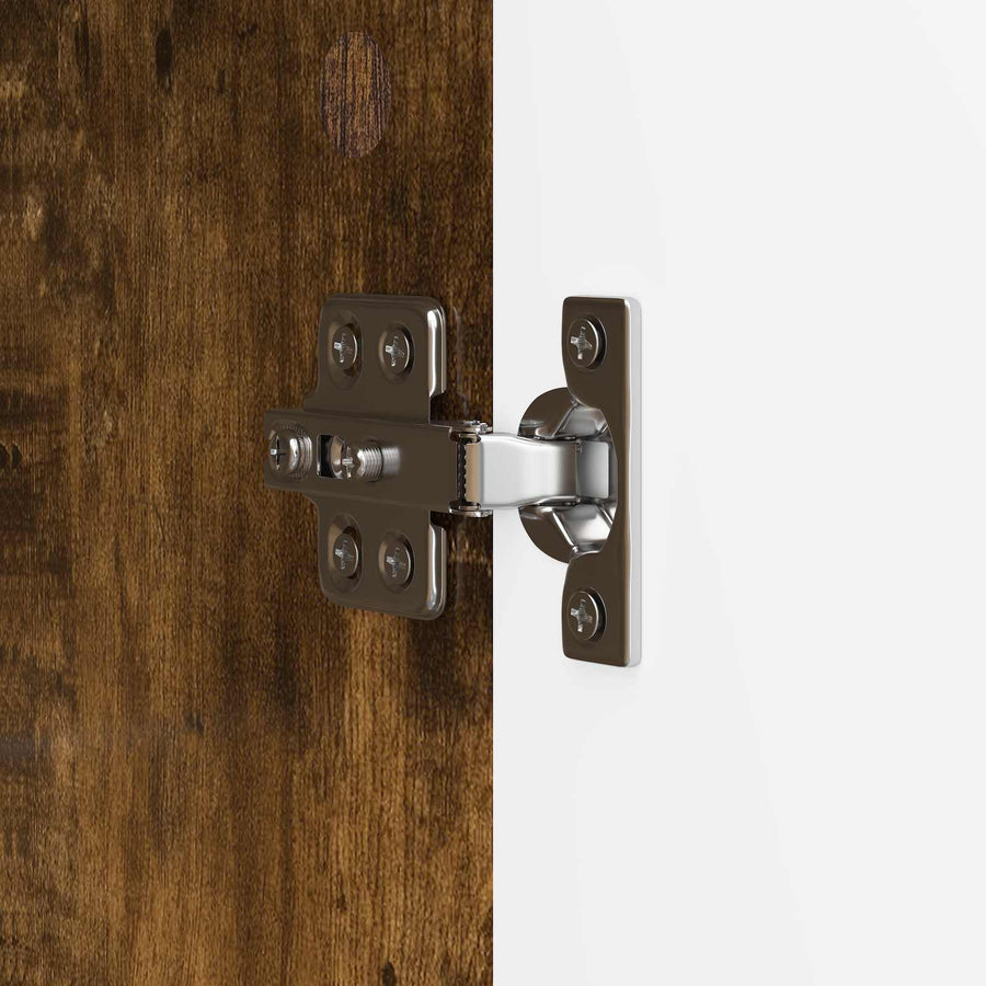 TV-kast Gerookt eiken 99 x 34,5 x 50 cm Bewerkt hout